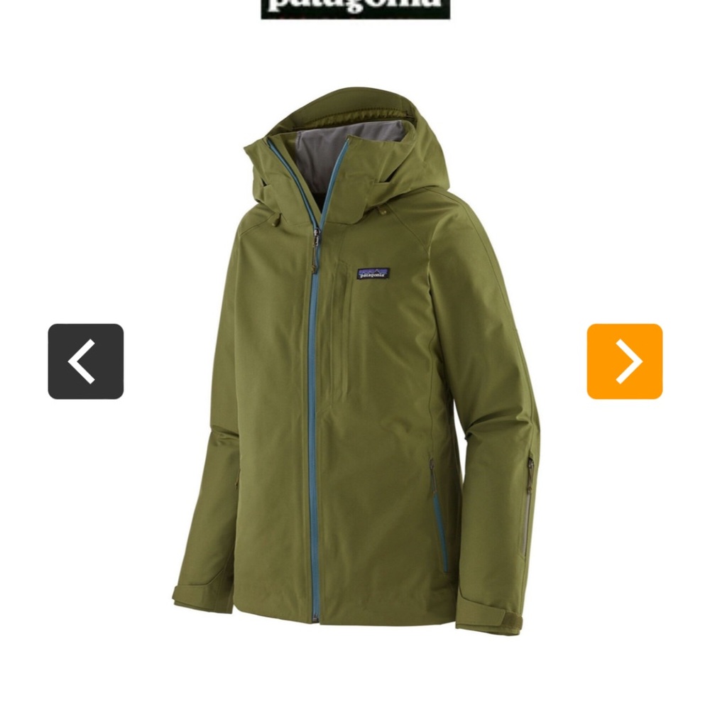 Patagonia Insulated Powder Bowl Ski coat women’s Small